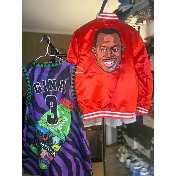 NWT Sz. XL - Martin Themed Jacket & Basketball Jersey - Picture 6 of 8